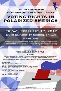 2017 | Voting Rights in Polarized America