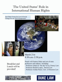 2014 | The United States Role in International Human Rights