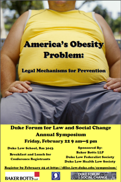 2013 | America’s Obesity Problem: Legal Mechanisms for Prevention