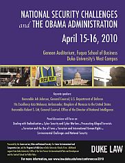 2010 | National Security Challenges and the Obama Administration