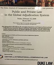 2008 | Public and Private Law in the Global Adjudication System