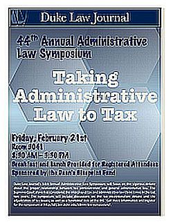 2014 | Taking Administrative Law to Tax