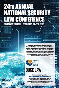 2019 | 24th Annual National Security Law Conference