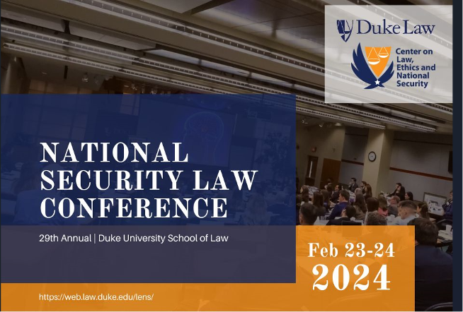 2024 | 29th Annual National Security Law Conference