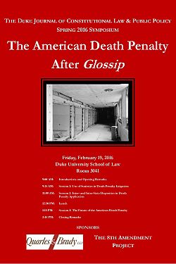 2016 | The American Death Penalty After <em>Glossip</em>