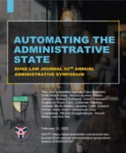 2022 | Automating the Administrative State